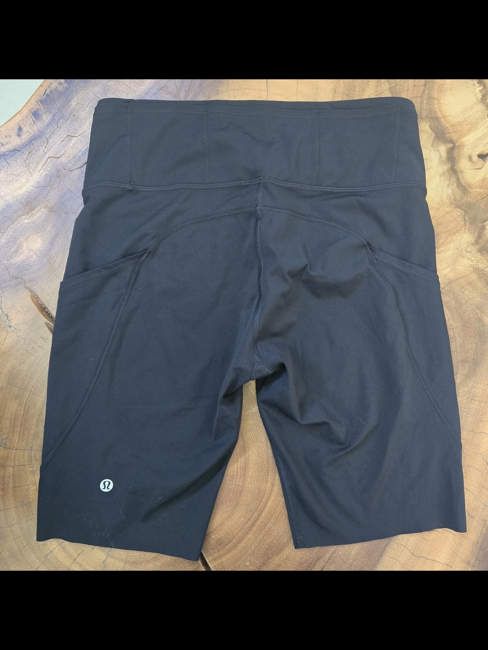 lululemon athletica Black High-Waist Bike Shorts